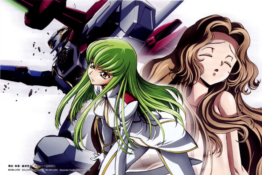 c.c. and nunnally vi britannia (code geass) drawn by kimura_takahiro