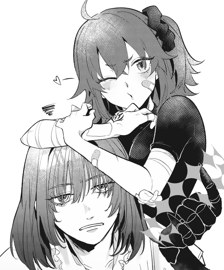 fujimaru ritsuka and oberon (fate and 1 more) drawn by ca_(ca_gemini)