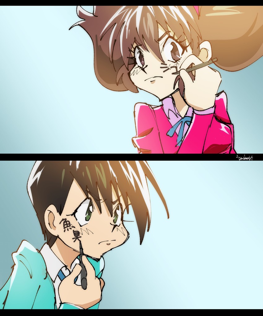 matsuno choromatsu and yowai totoko (osomatsu and 3 more)