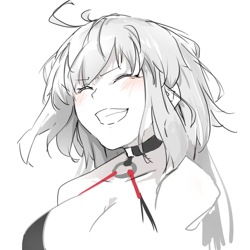 jeanne d'arc alter (fate and 1 more) drawn by ri_o_ne_su