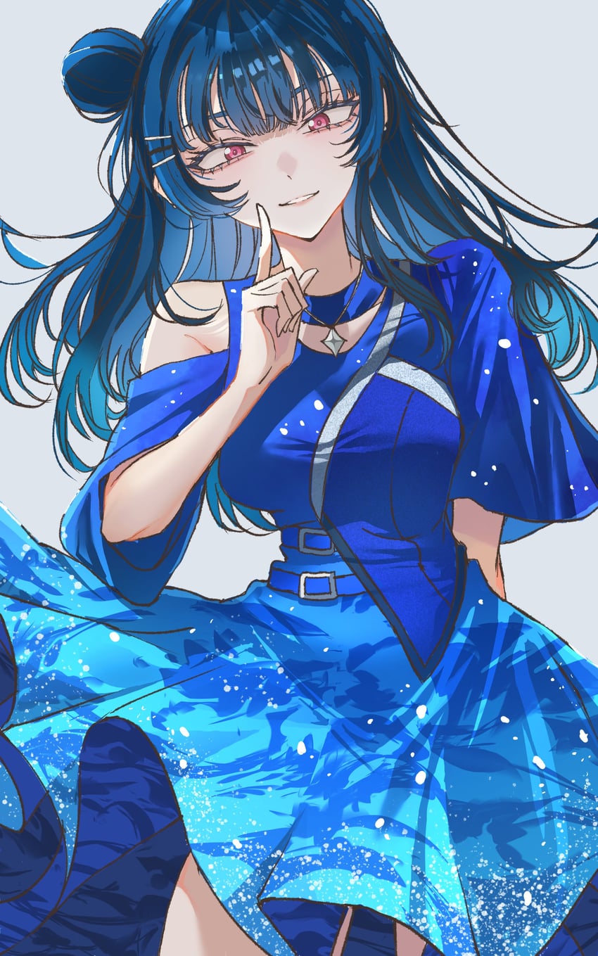 tsushima yoshiko (love live! and 1 more) drawn by fuu_taro