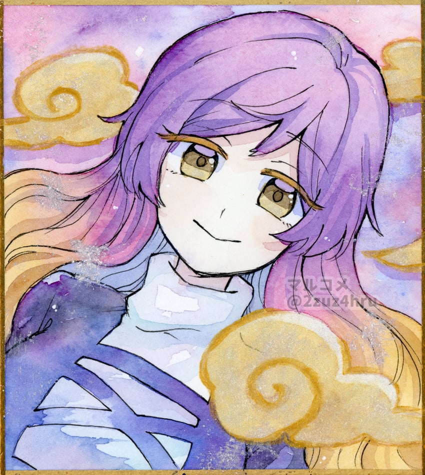 hijiri byakuren (touhou) drawn by 2zuz4hru