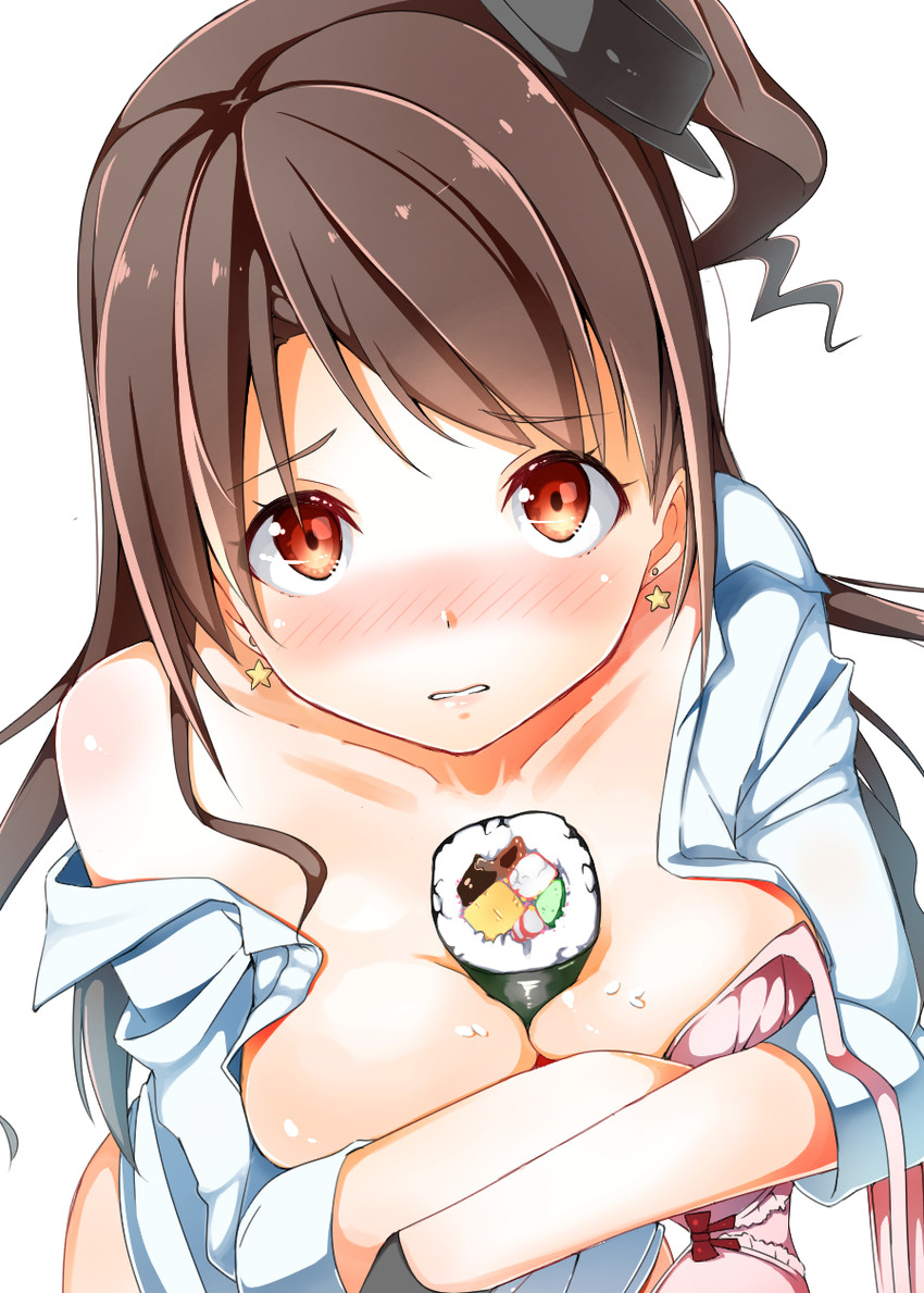 shimamura uzuki (idolmaster and 1 more) drawn by byte_(allbyte)