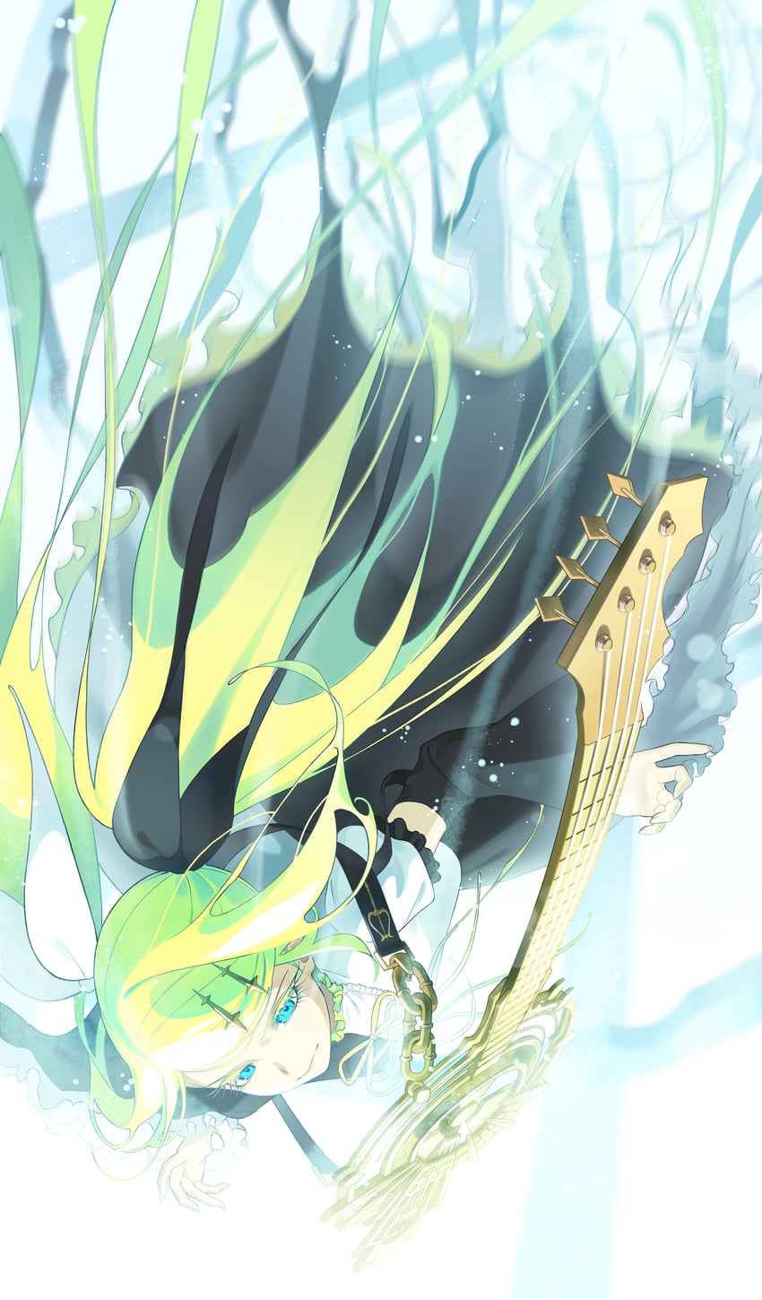 kagamine rin (vocaloid and 1 more) drawn by bon_bon_eee