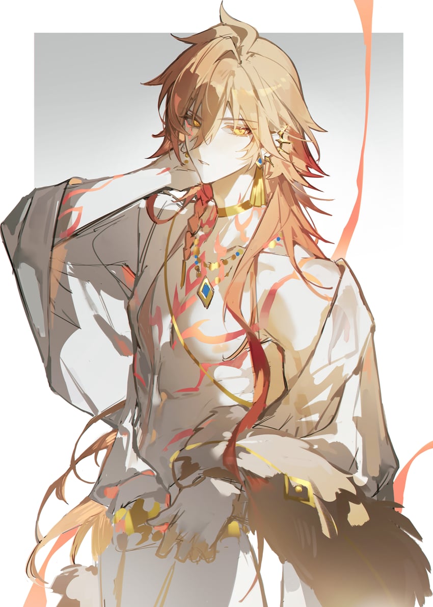mydei (honkai and 1 more) drawn by iron_hailai