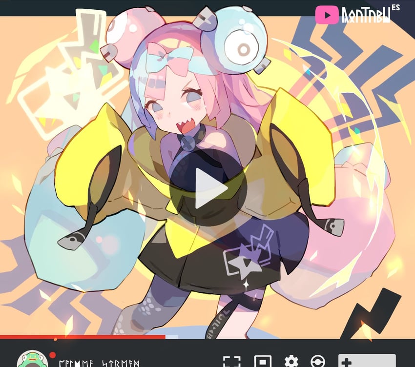 iono (pokemon and 1 more) drawn by rasu_(rasarosu)