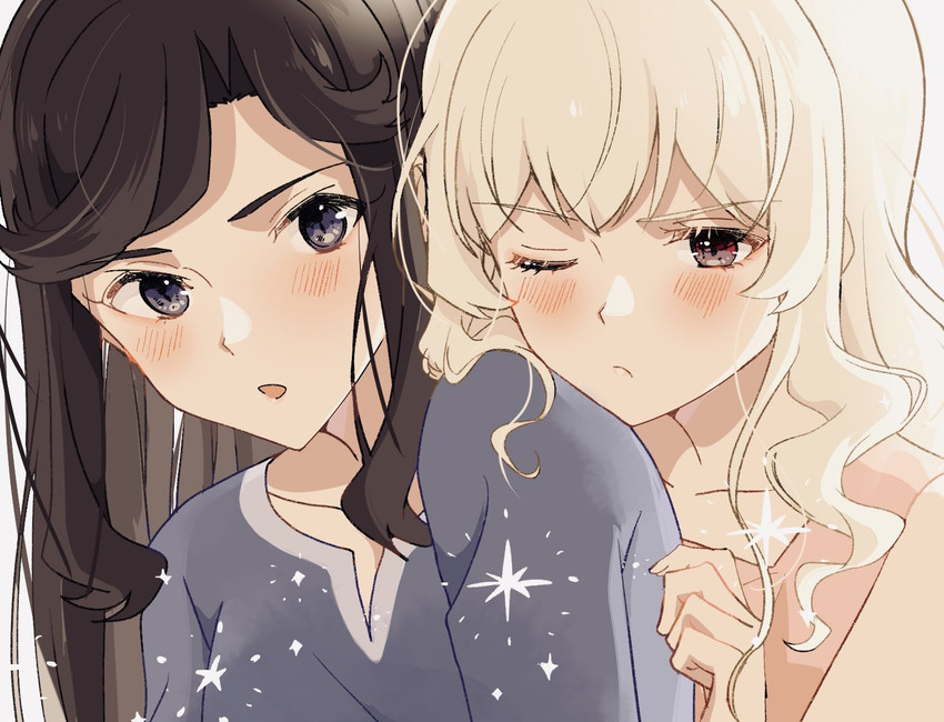 saijou claudine and tendou maya (shoujo kageki revue starlight) drawn by nijiko_(c2cs4q)