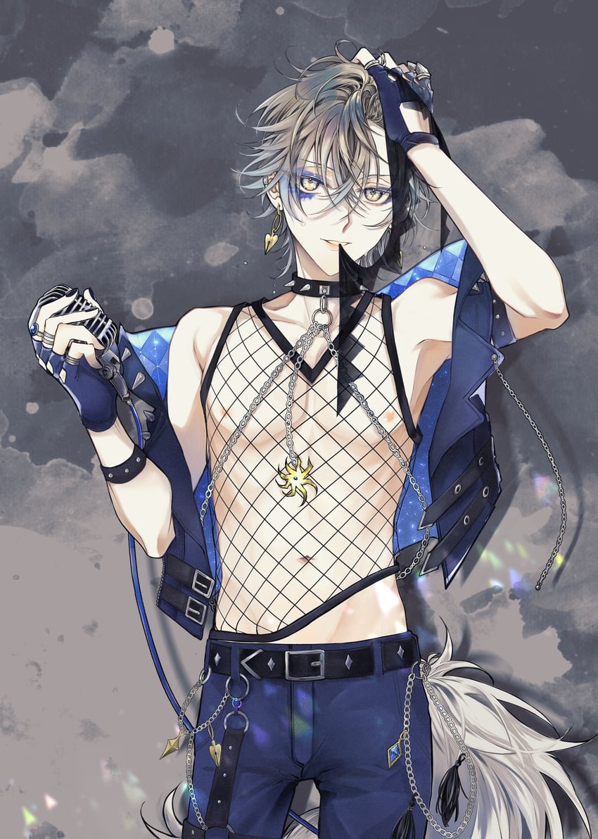 ike eveland (nijisanji and 1 more) drawn by maerc_e_c_i