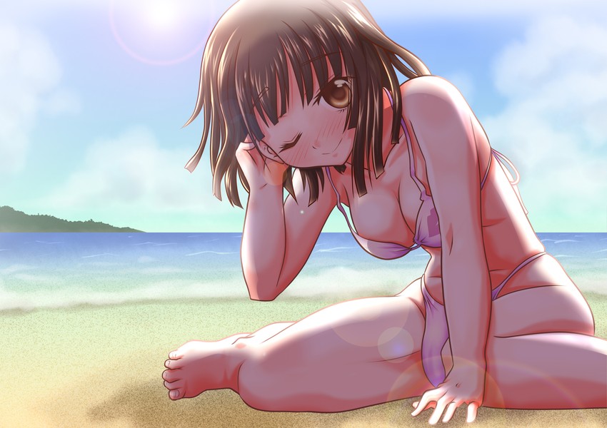 sengoku nadeko (monogatari and 2 more) drawn by kanon_(kurogane_knights)