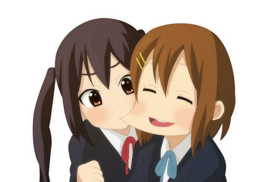 nakano azusa and hirasawa yui (k-on!) drawn by toshipon