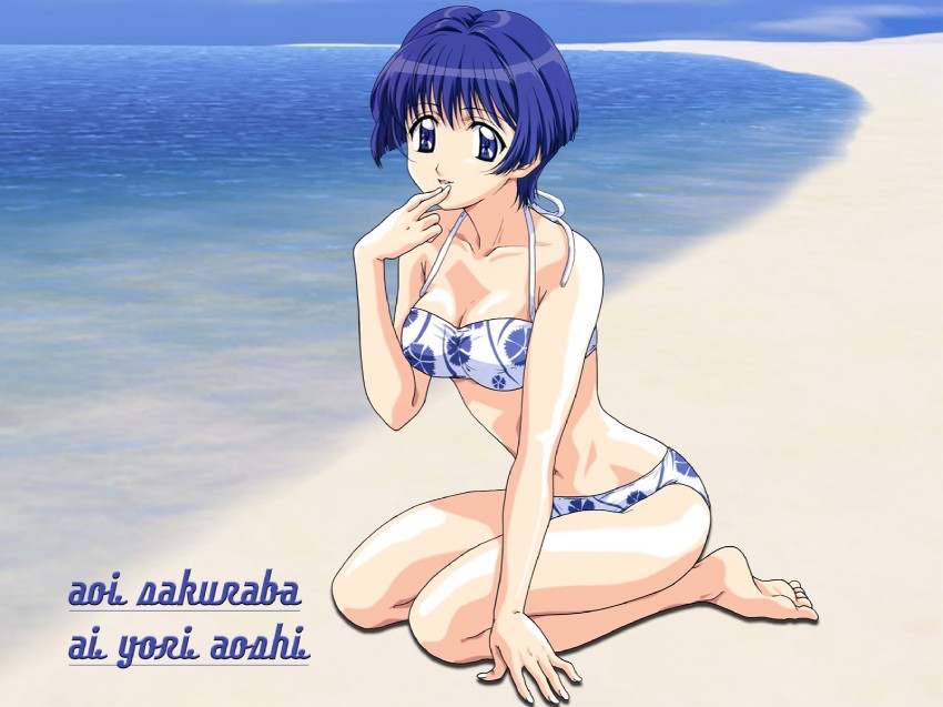 sakuraba aoi (ai yori aoshi) drawn by nakayama_yumi