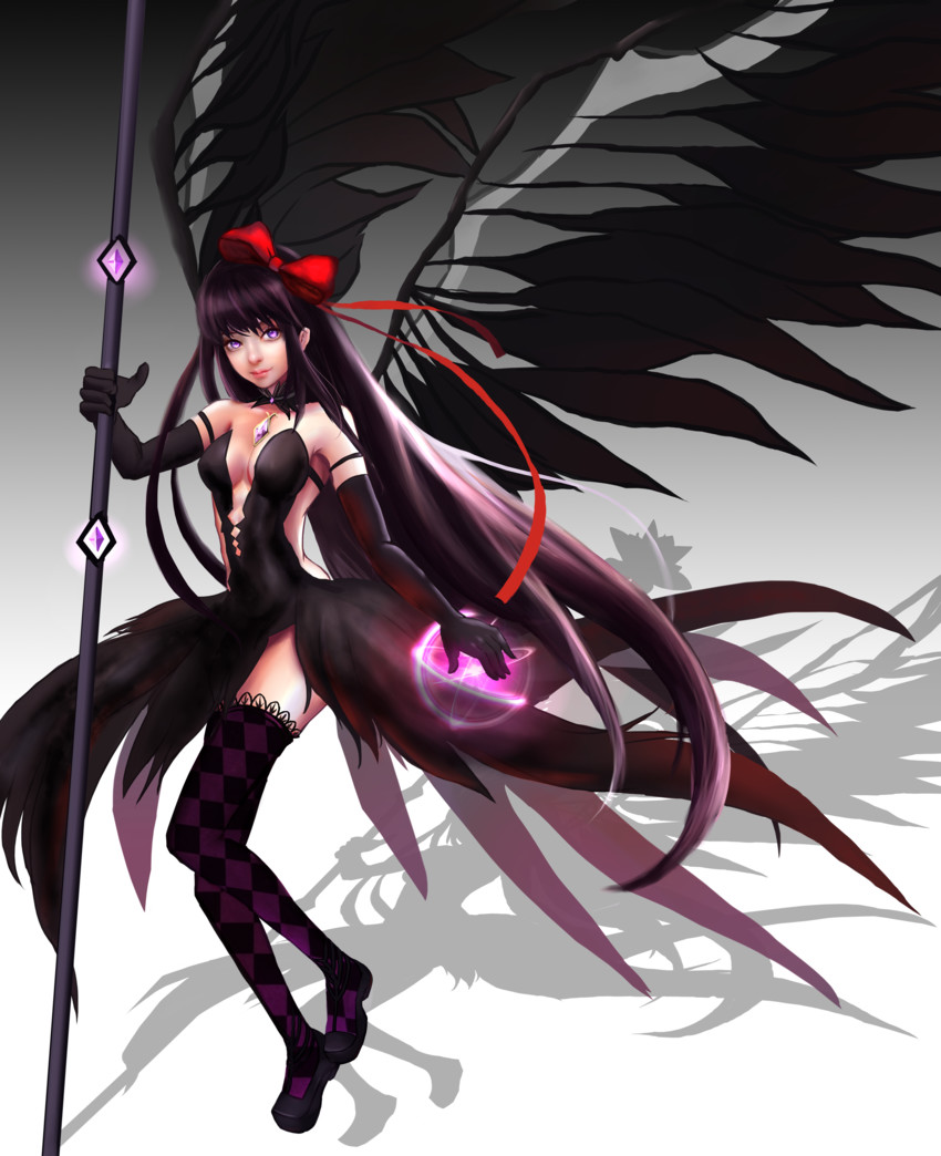 akemi homura and akuma homura (mahou shoujo madoka magica and 1 more) drawn by shinen