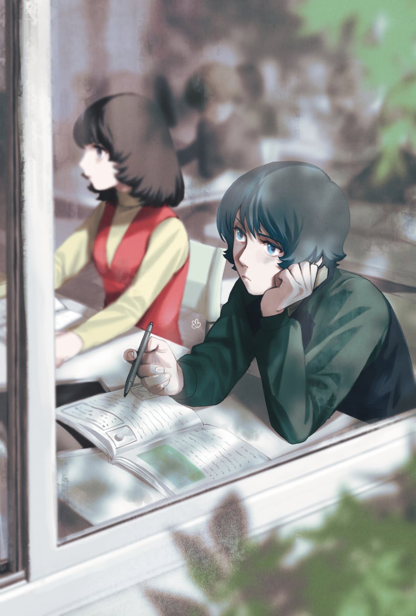 kamille bidan and fa yuiry (gundam and 1 more) drawn by ususio_11