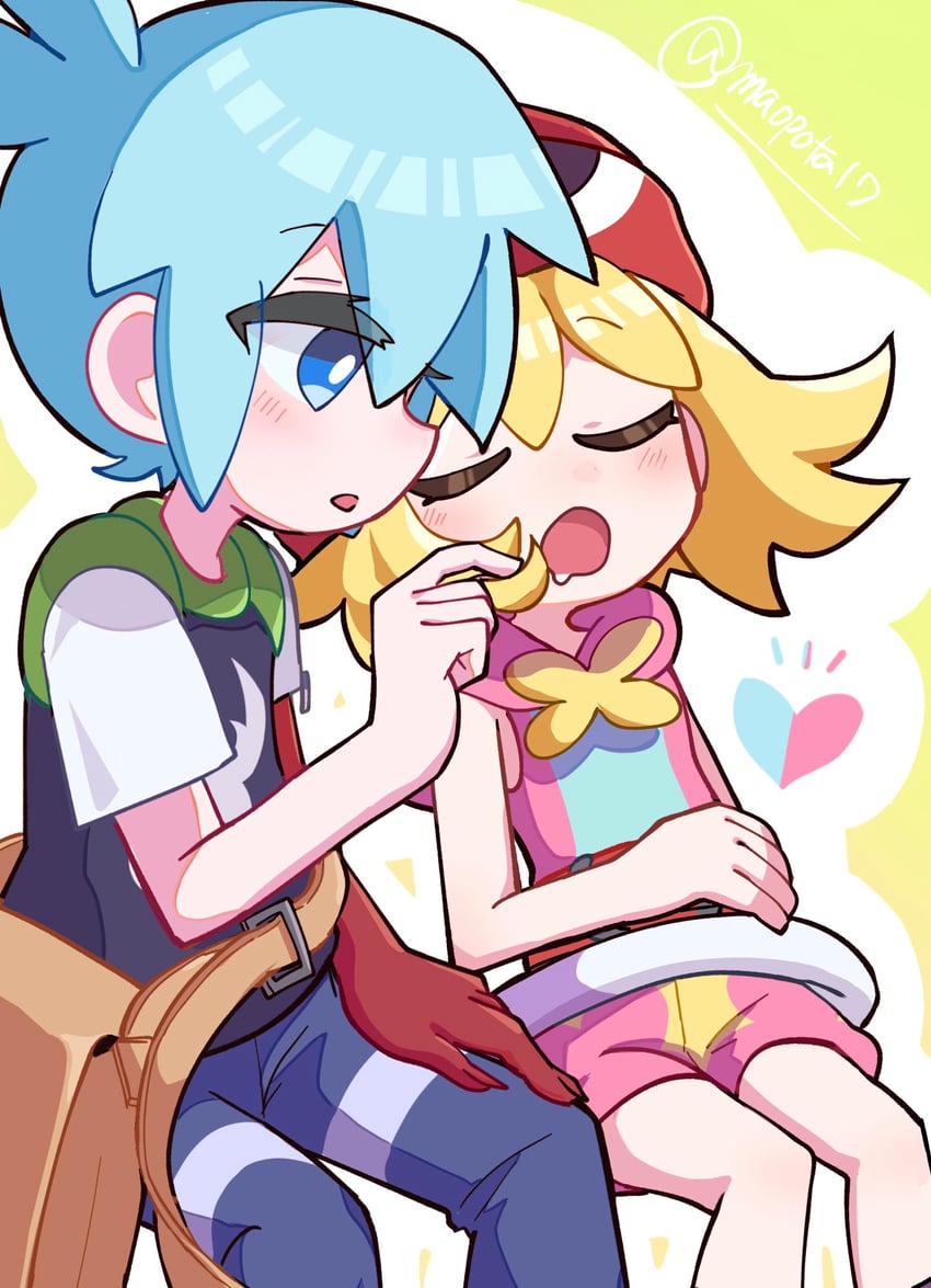 amitie and sig (puyopuyo and 1 more) drawn by maopota17