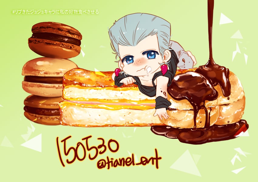 jean pierre polnareff (jojo no kimyou na bouken and 1 more) drawn by tianel_ent