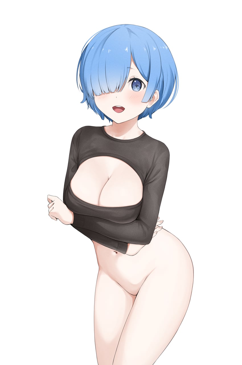 rem (re:zero kara hajimeru isekai seikatsu) drawn by coro_fae