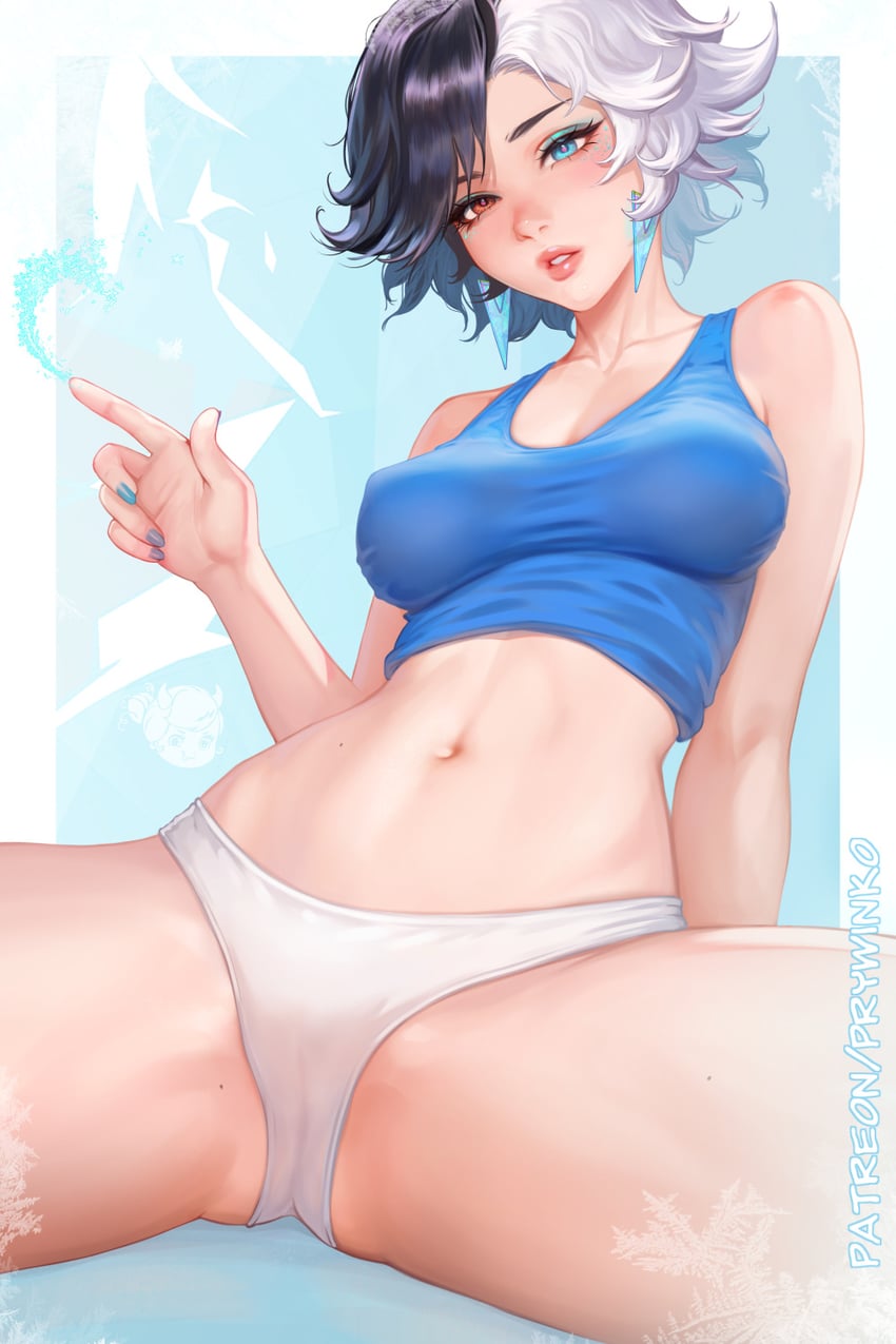 luna snow (marvel and 1 more) drawn by prywinko