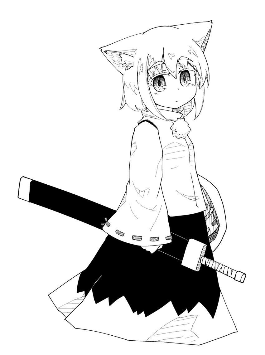 inubashiri momiji (touhou) drawn by kibisake