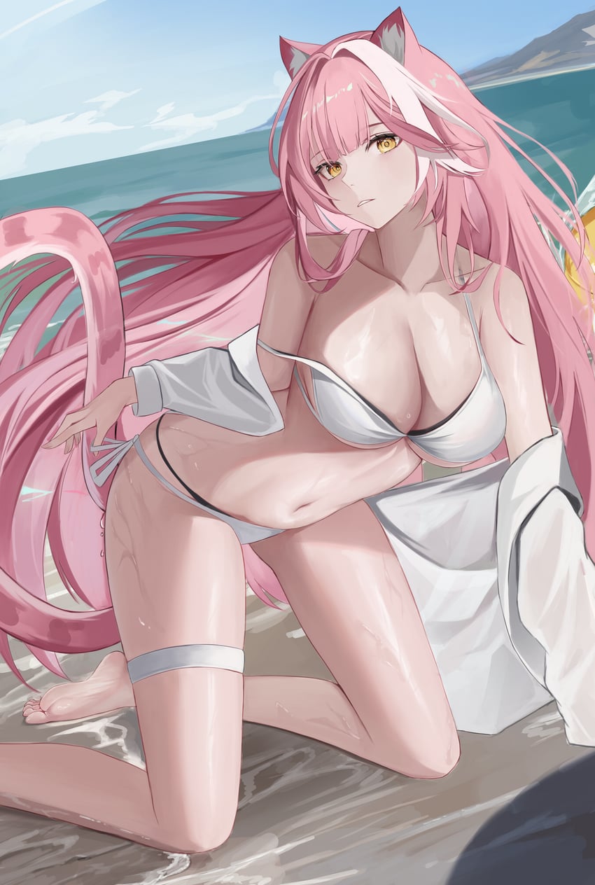 raora panthera (hololive and 1 more) drawn by aliez
