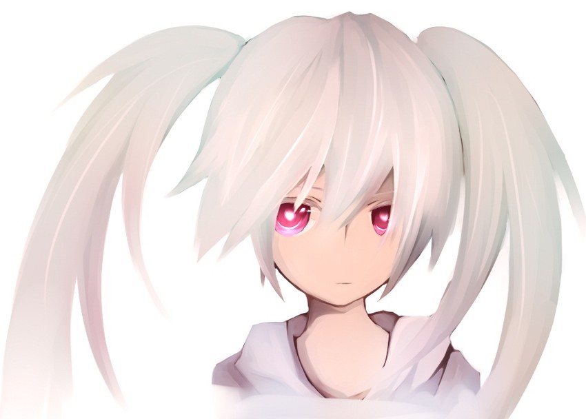 white rock shooter (black rock shooter) drawn by kame_nyanko