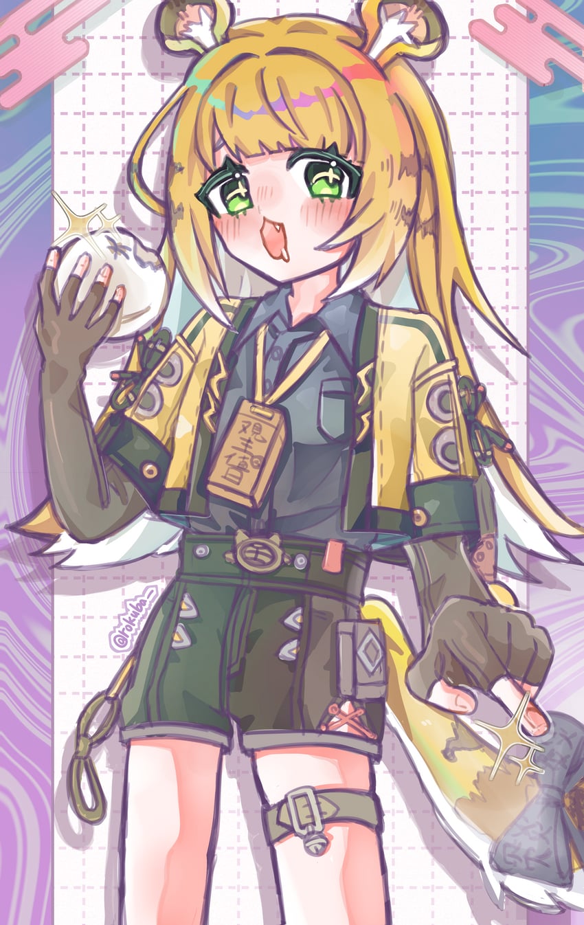 ju fufu (zenless zone zero) drawn by midorino_otya