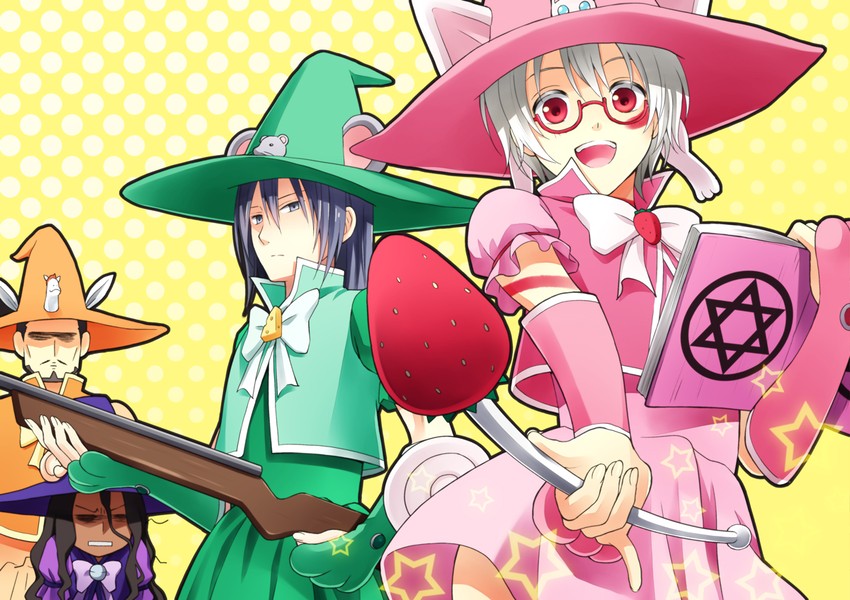 nezumi, shion, sakuma rinko, inukashi, and rikiga (no.6 and 1 more) drawn by you_(you_c)