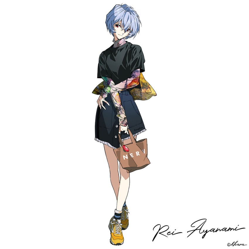 ayanami rei (neon genesis evangelion and 1 more) drawn by yoneyama_mai
