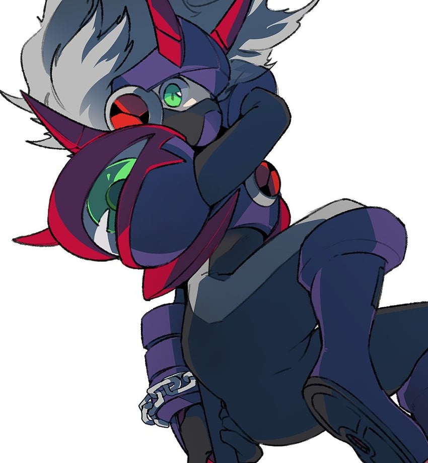 megaman.exe and eraseman.exe (mega man and 2 more) drawn by to_i_to_io