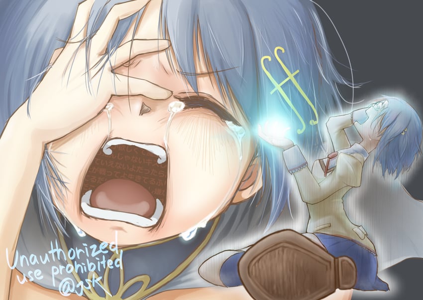 miki sayaka (mahou shoujo madoka magica) drawn by juudo_ni_seiheki_kojireta_madoka_suki