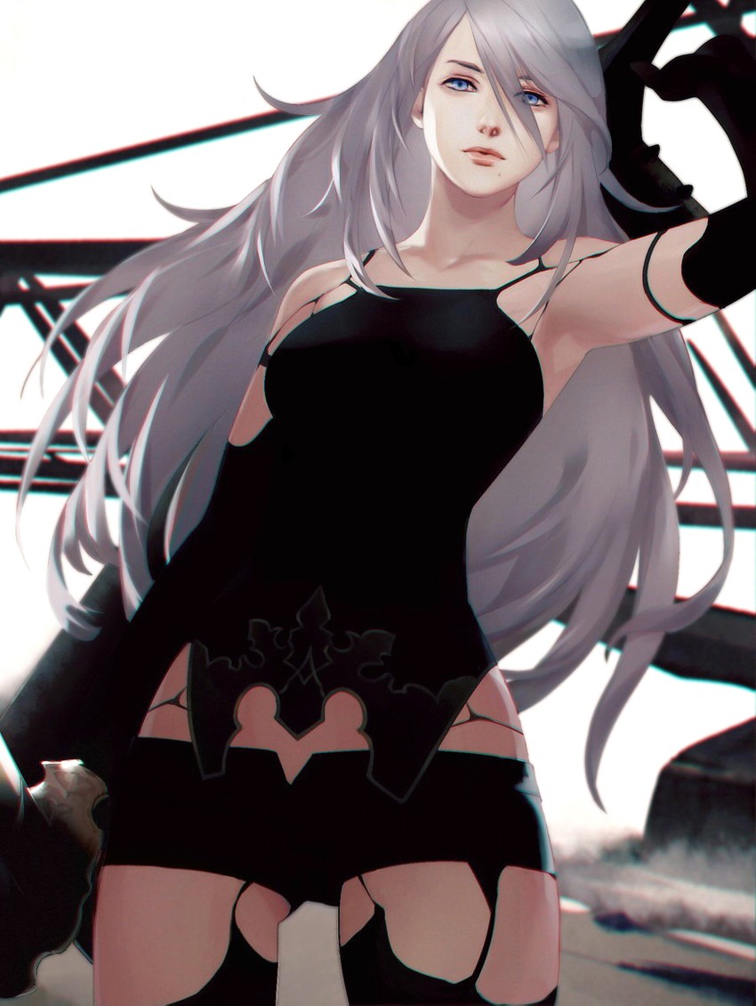 a2 (nier and 1 more) drawn by eriya-j