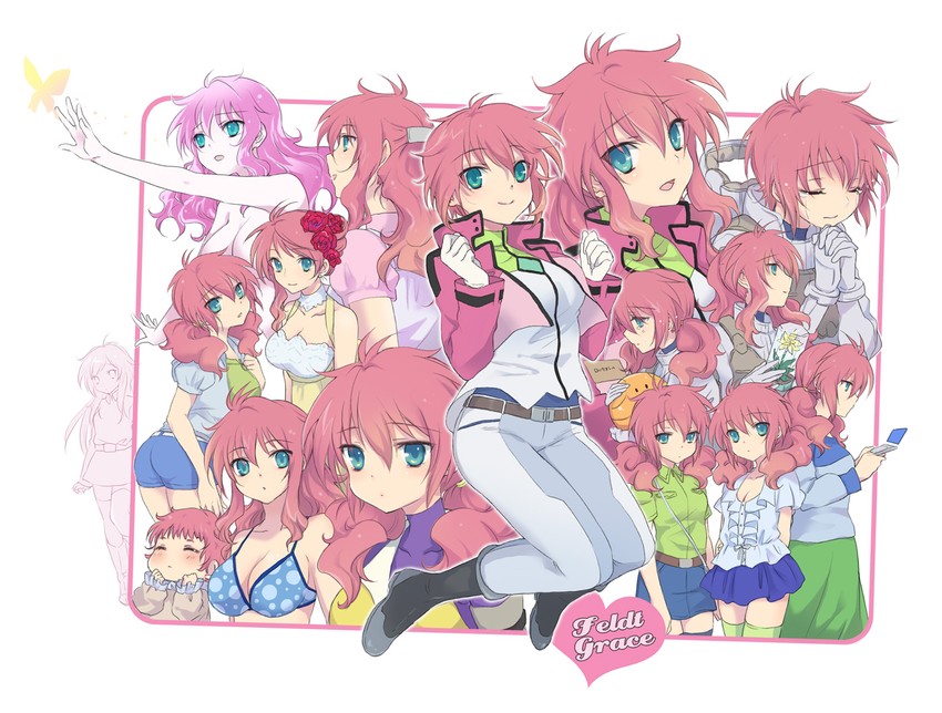 feldt grace (gundam and 2 more) drawn by plum_(arch)