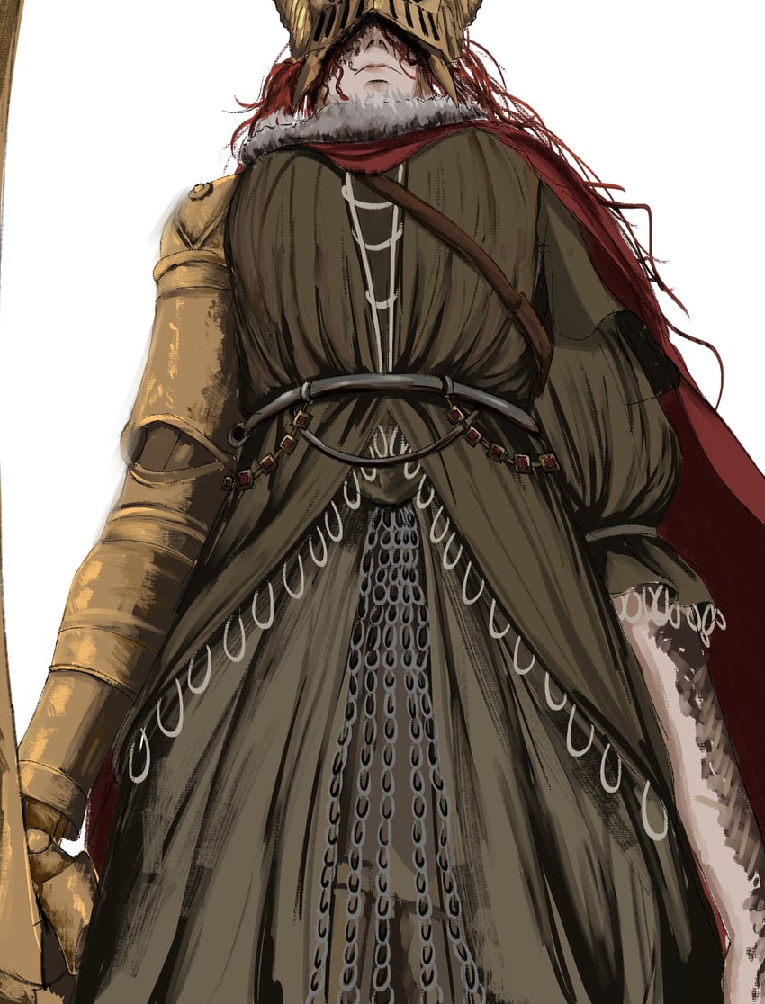 malenia blade of miquella (elden ring) drawn by sakku_art