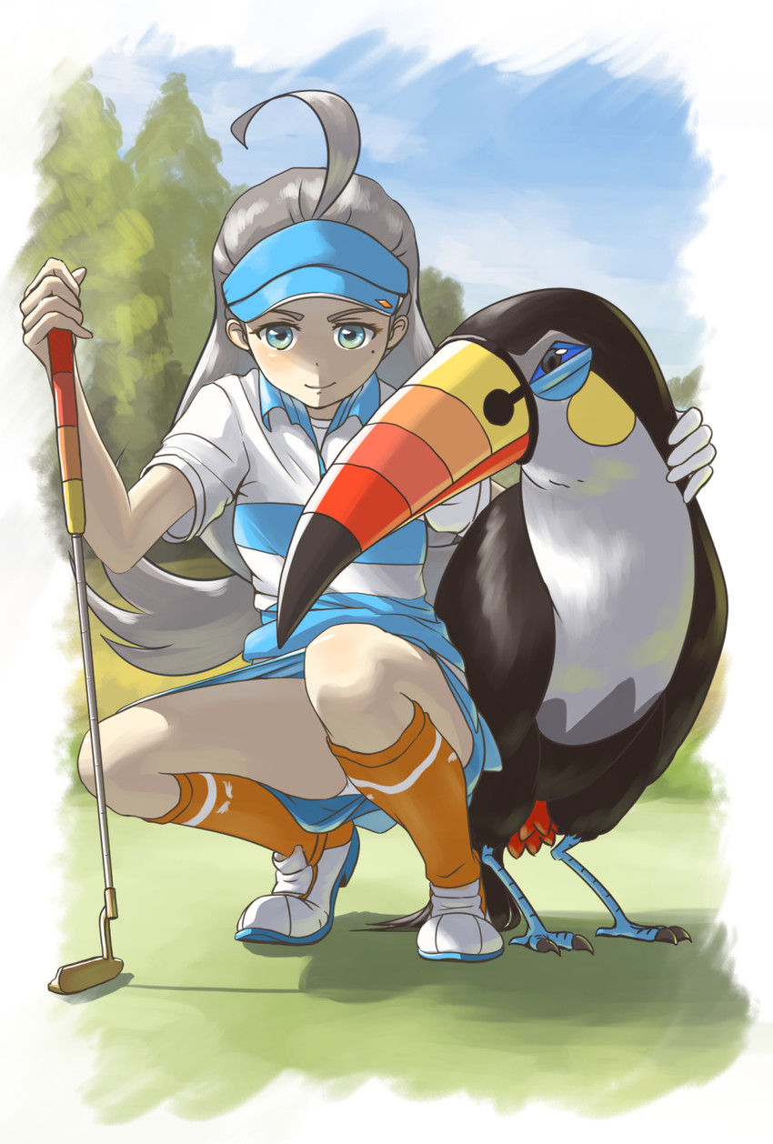 kahili and toucannon (pokemon and 1 more) drawn by mikuru_ism