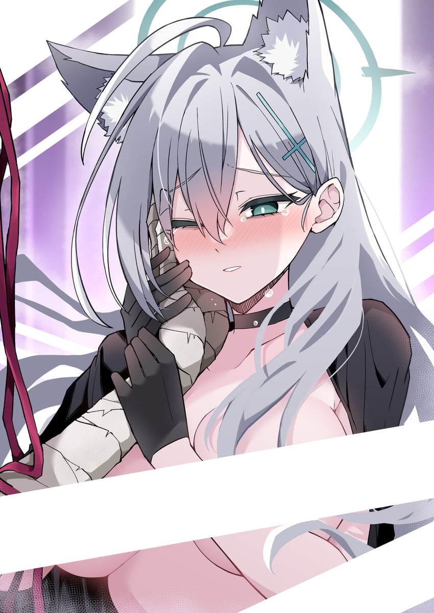 shiroko, shiroko terror, and phrenapates (blue archive) drawn by himiya_jouzu