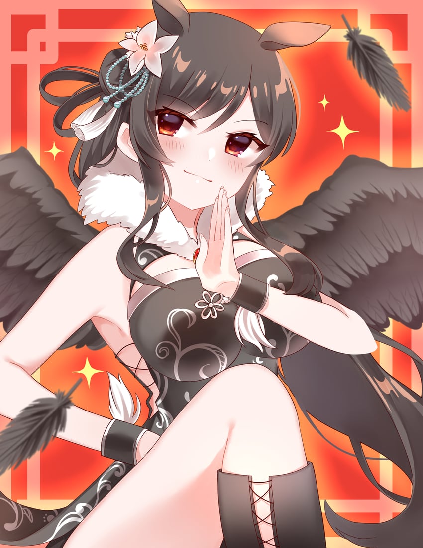 kurokoma saki (touhou and 2 more) drawn by milll_77