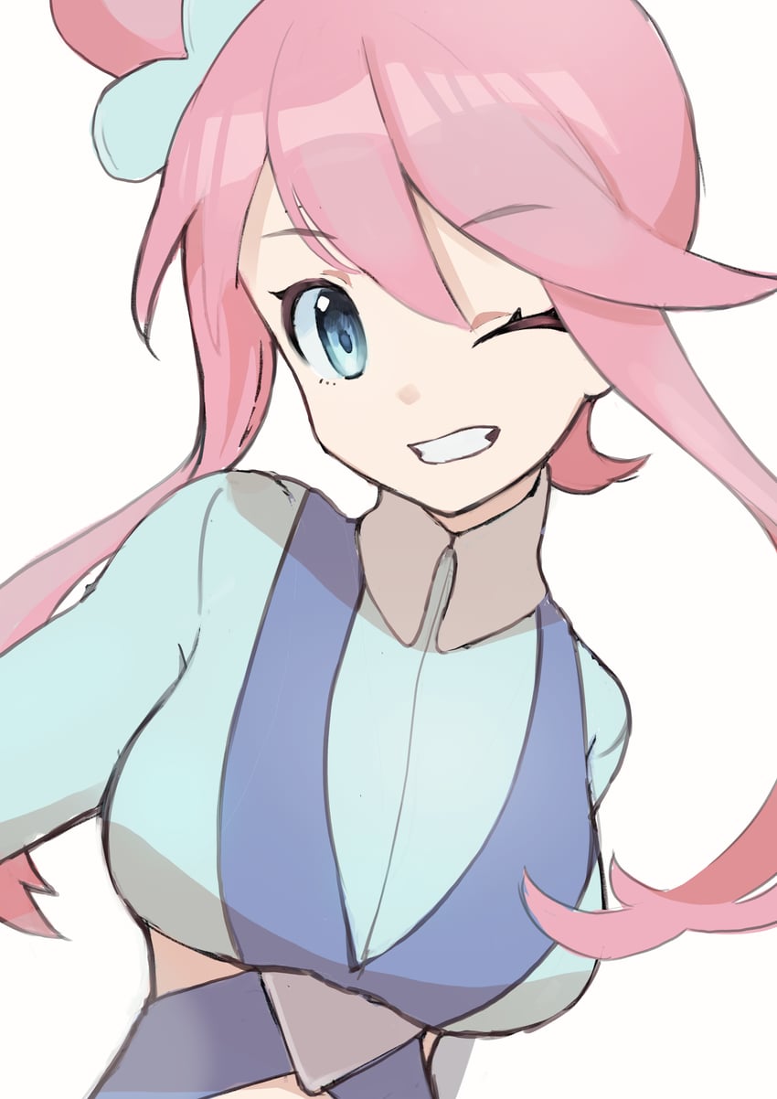 skyla (pokemon and 1 more) drawn by souji_touban