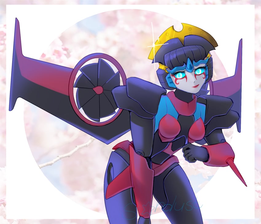 windblade (transformers and 1 more) drawn by thenightdarksecret