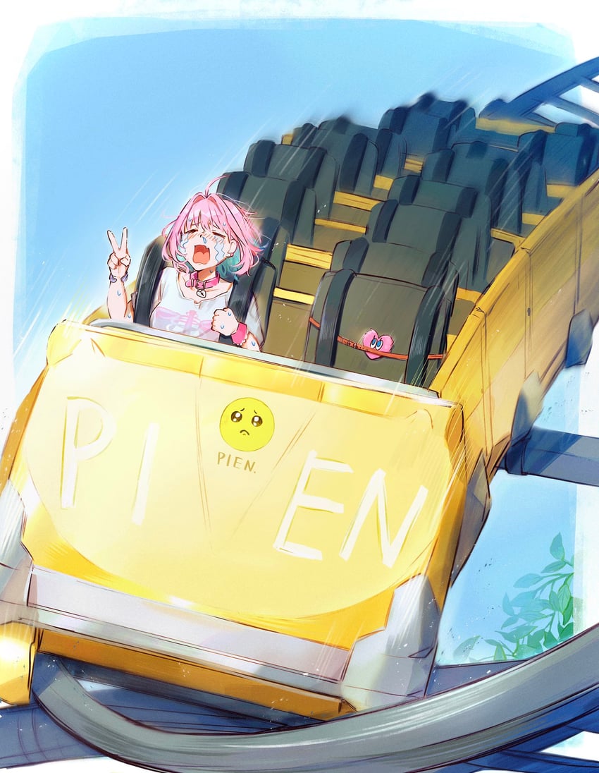 yumemi riamu (idolmaster and 1 more) drawn by hamachamu