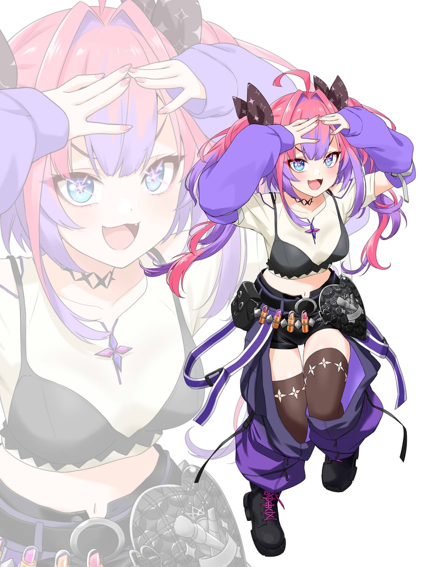 kikirara vivi (hololive and 1 more) drawn by felutiahime