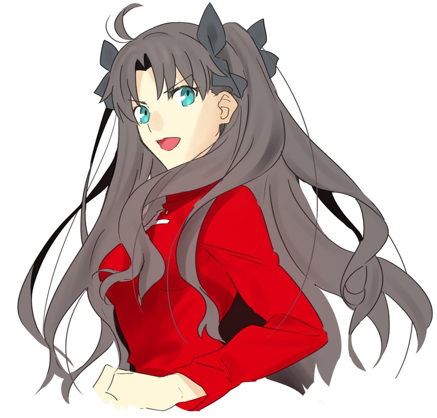 tohsaka rin (fate and 1 more) drawn by chietori