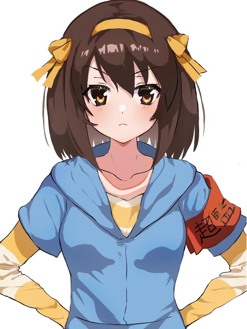 suzumiya haruhi (suzumiya haruhi no yuuutsu) drawn by u_ik95
