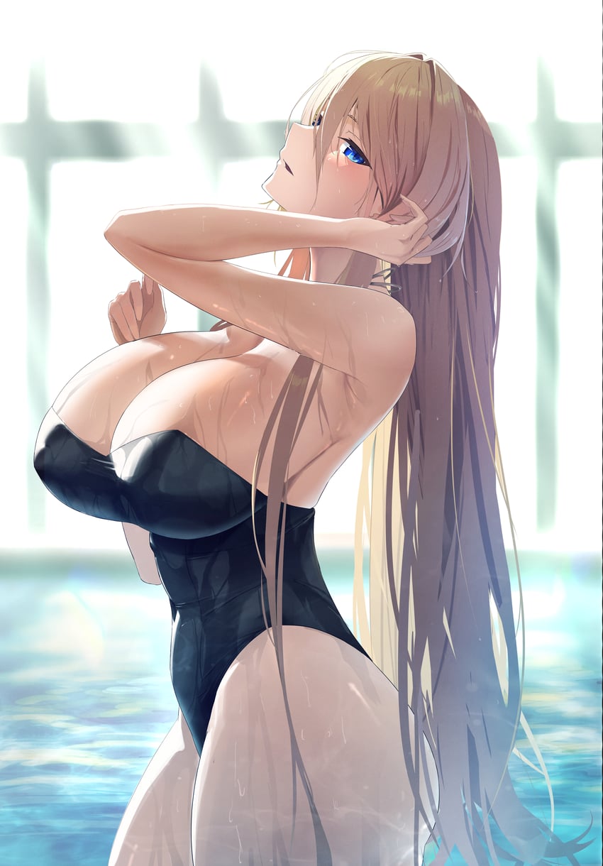 bismarck and bismarck zwei (azur lane) drawn by lom_(lom_lom_8)