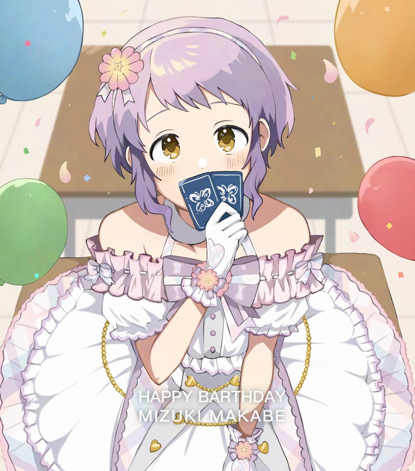 makabe mizuki (idolmaster and 1 more) drawn by haaaiseo