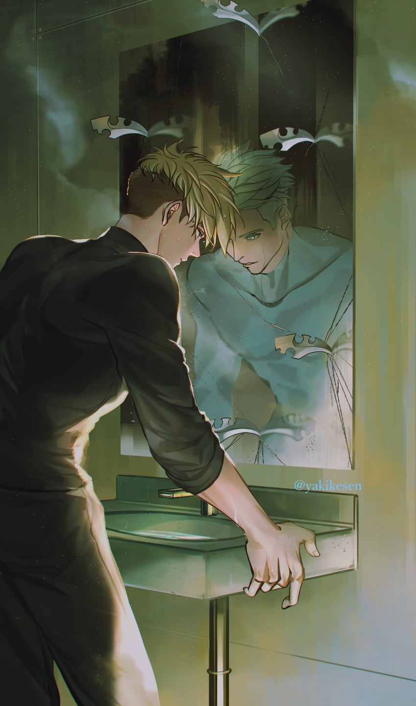 vash the stampede and millions knives (trigun and 1 more) drawn by yakikesen