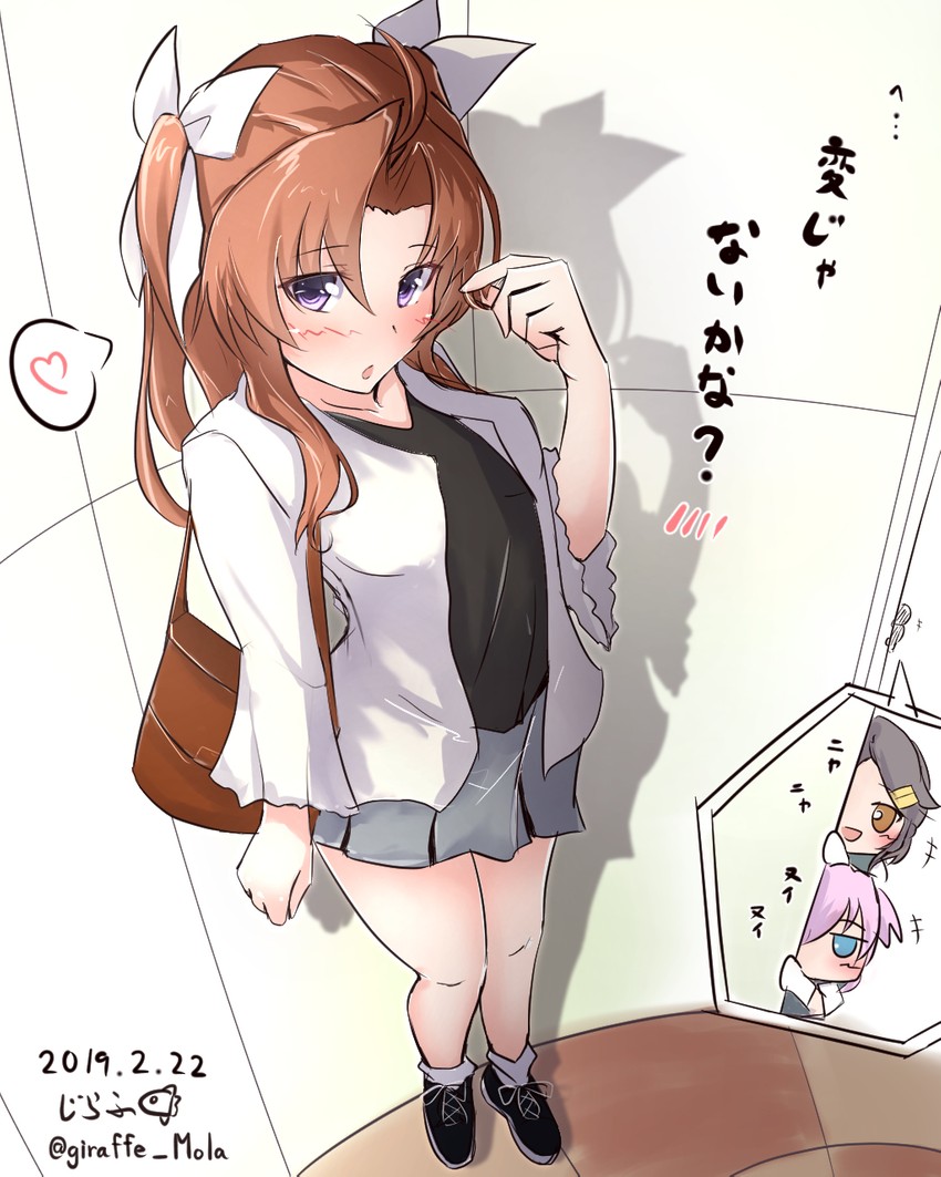 shiranui, kagerou, kuroshio, and kagerou kai ni (kantai collection) drawn by giraffe_(ilconte)