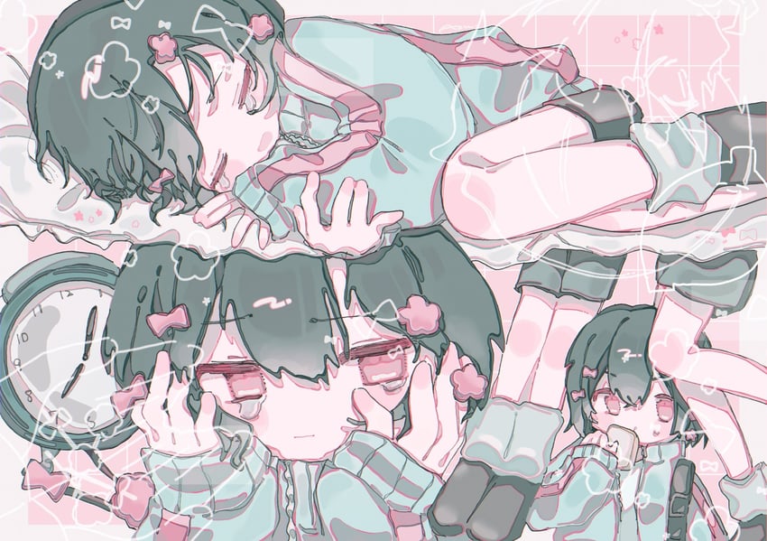 kurari-chan (cevio and 2 more) drawn by apu_(aputto_9)