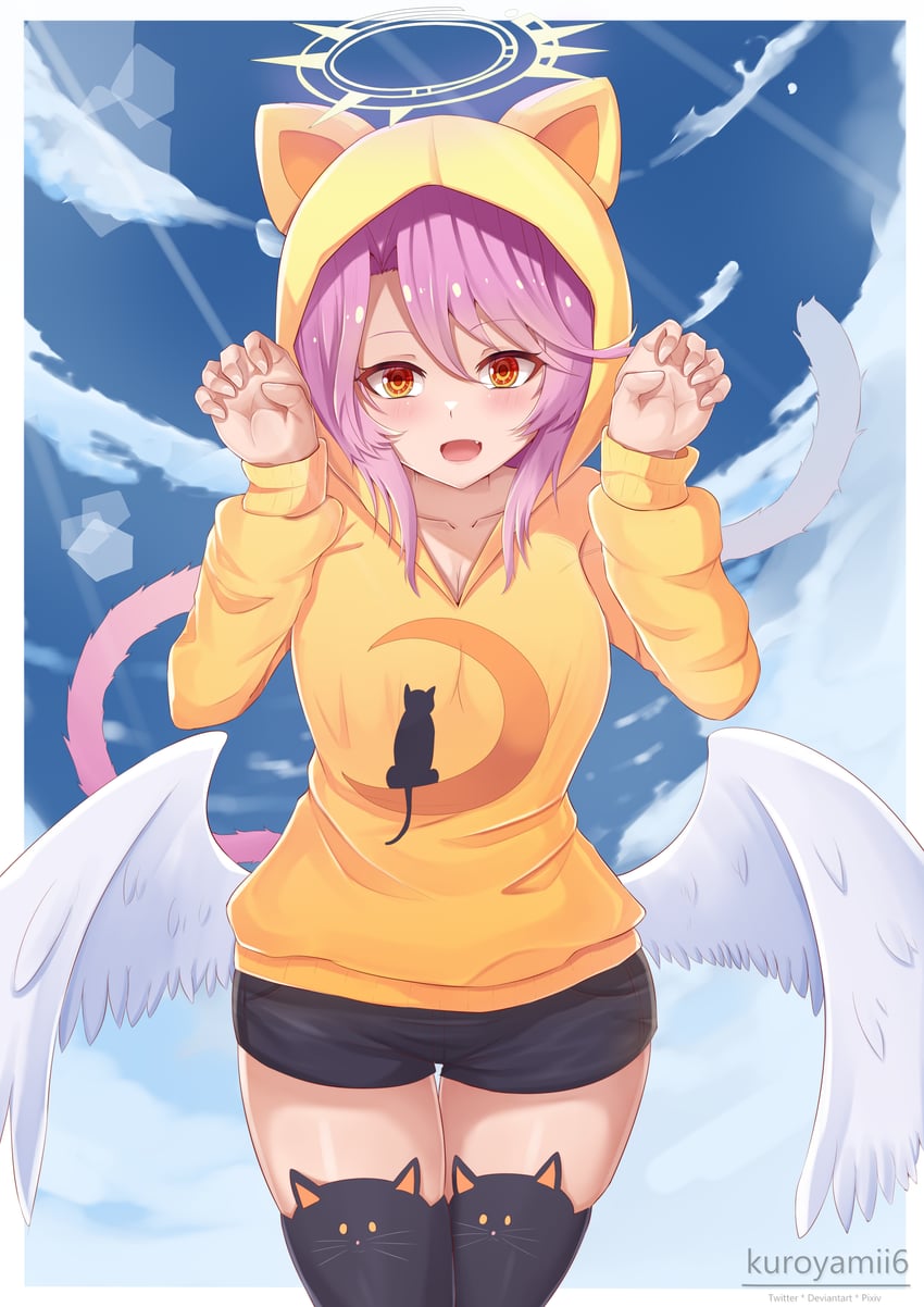 jibril (no game no life) drawn by kuroyamii