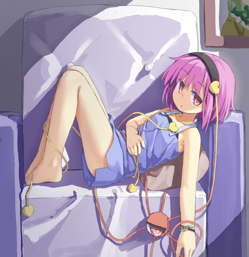 komeiji koishi and komeiji satori (touhou) drawn by hassai