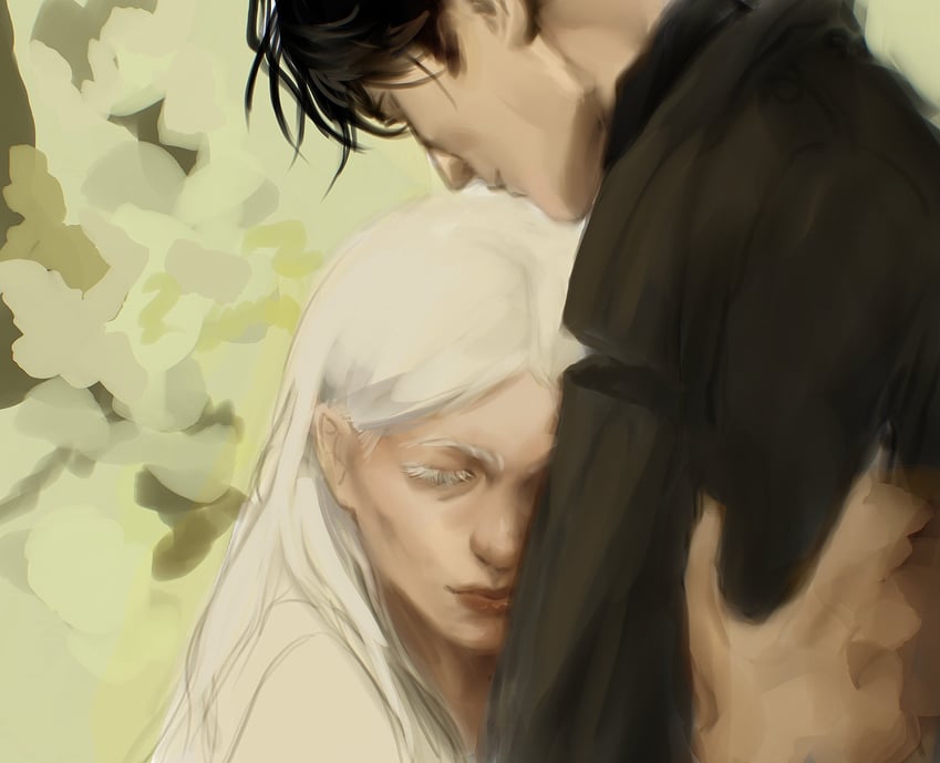 yoo joonghyuk and lee seolhwa (omniscient reader's viewpoint) drawn by macaronijail