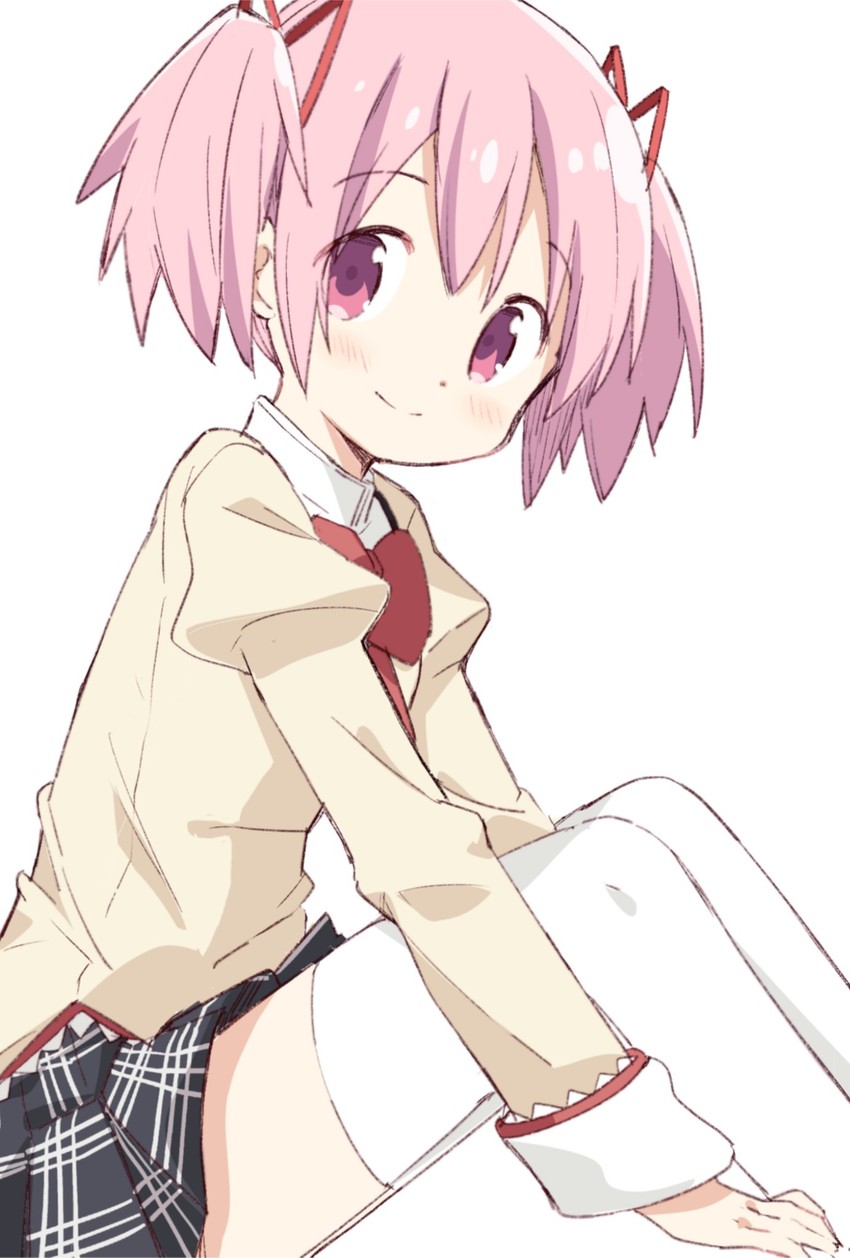 kaname madoka (mahou shoujo madoka magica) drawn by tsubaki_(tatajd)